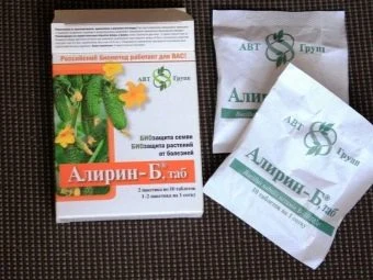 Balíček tablet Alirin-B na prevenci hubových chorob u kopru.